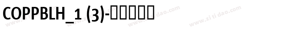 COPPBLH_1 (3)字体转换